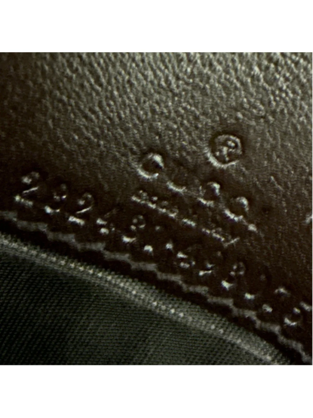 GUCCI Guccissima Interlocking G Continental Long Wallet Brown Leather